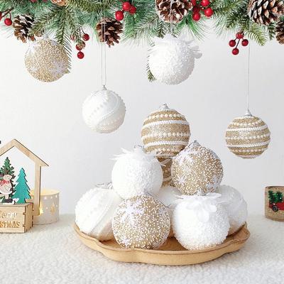 Uplift Treasures 6pcs Christmas Ball Ornament Set For Xmas Tree And Party Decoration 24