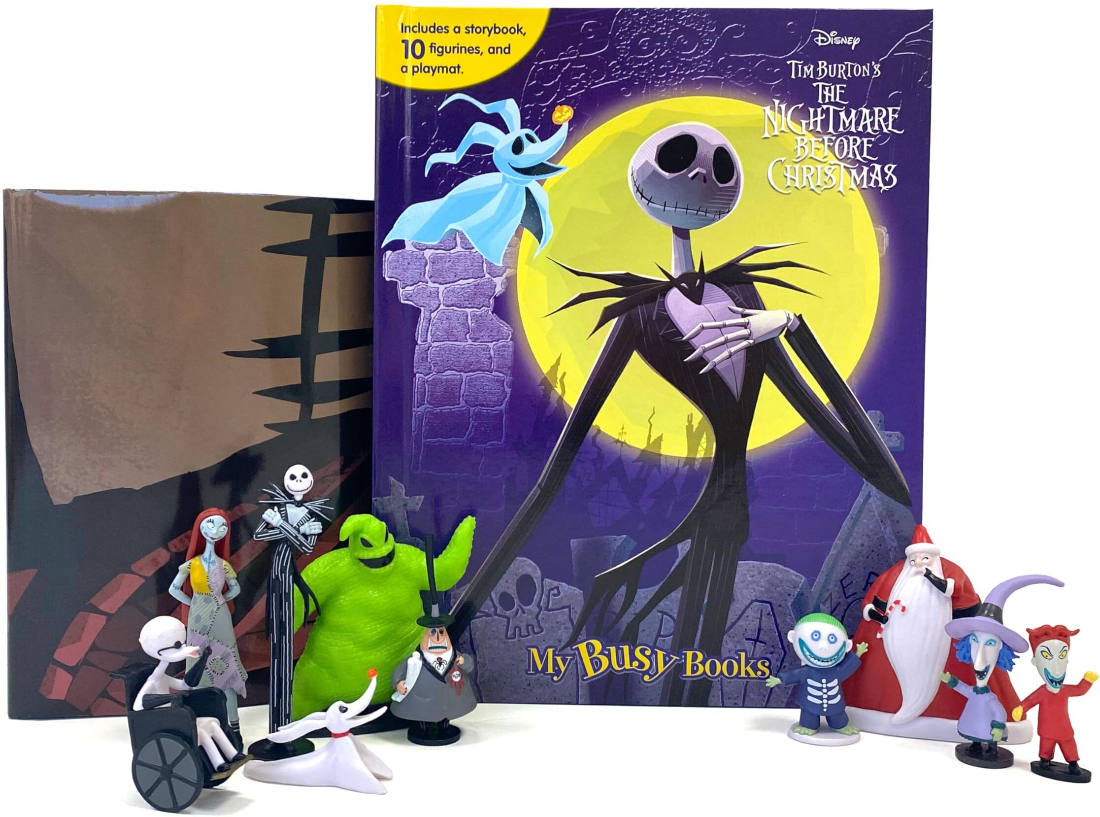 The Nightmare Before Christmas: My Busy Books: With Storybook, 10 Figurines and a Playmat - Preis vom 09.10.2026 07:28:09 h