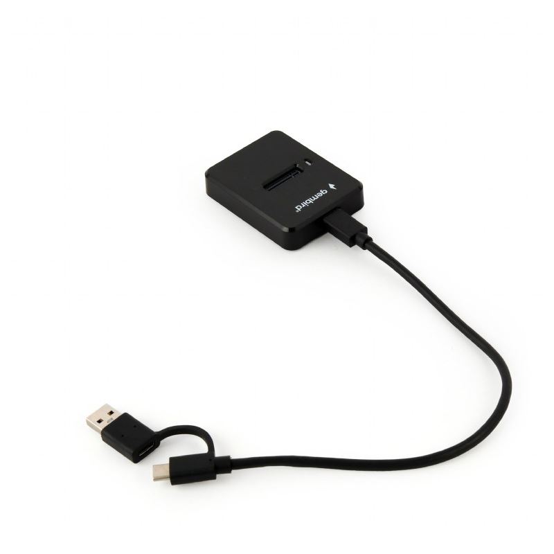 Gembird DD-U3M2 Speicherlaufwerk-Docking-Station USB 3.2 Gen 1 (3.1 Gen 1) Type-C Schwarz