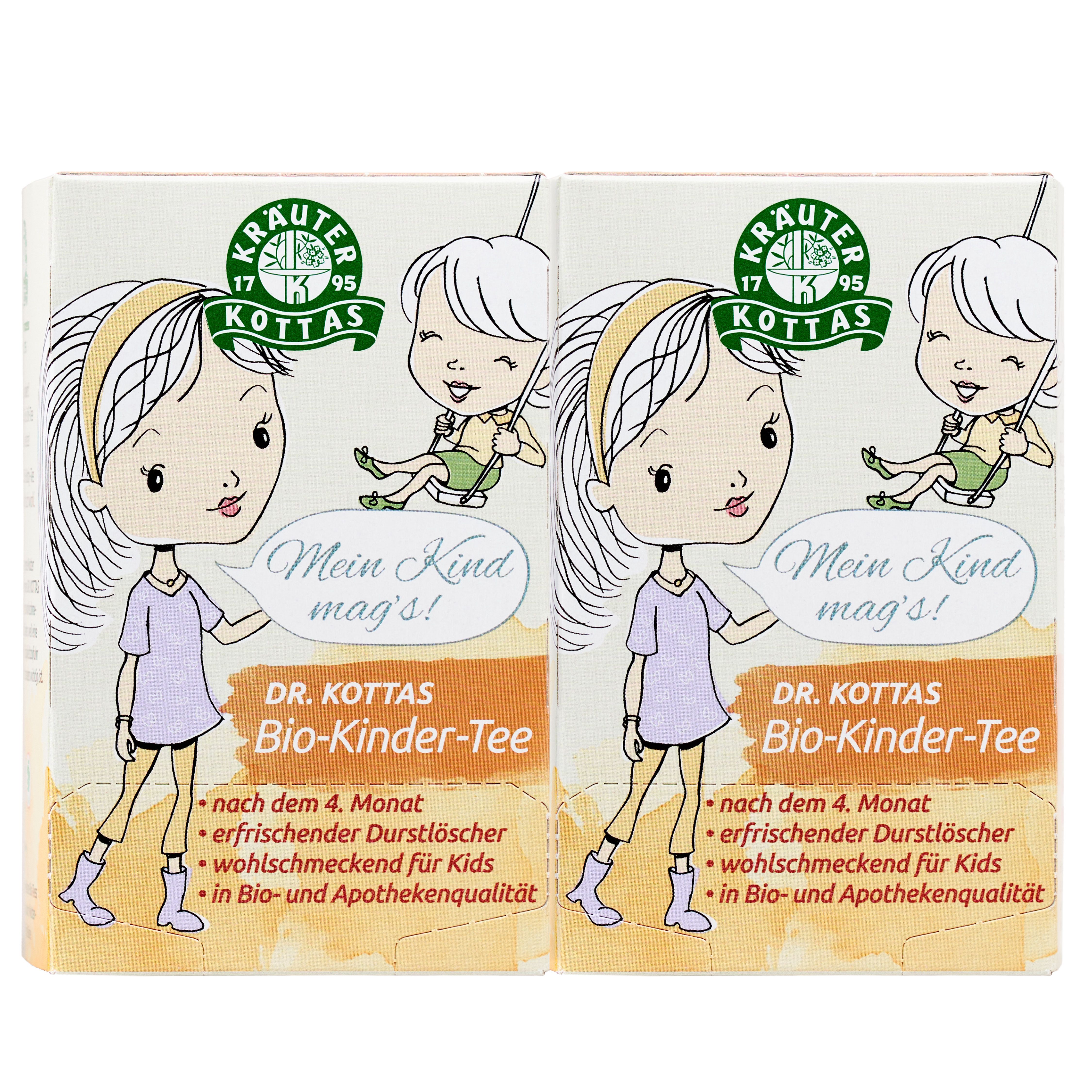 Kottas Dr.tee Bio-Kinder x2 2x20 St Filterbeutel