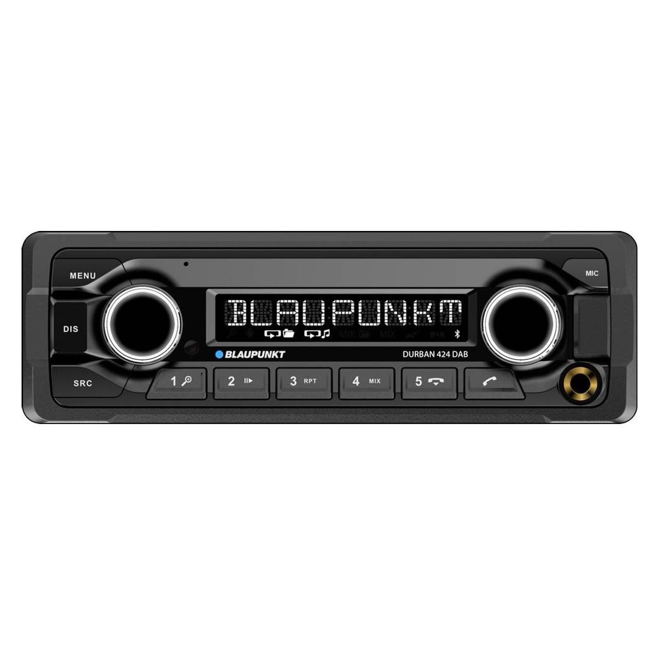 Blaupunkt Autoradio DURBAN 424 Heavy Duty |24 V | DAB+ | Bluetooth (Android Auto, Apple Carplay) (2 001 024 000 001)