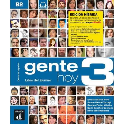 Gente hoy 3 B2 – Edición híbrida, Taschenbuch von , Klett Sprachen GmbH, 978-3-12-515684-5