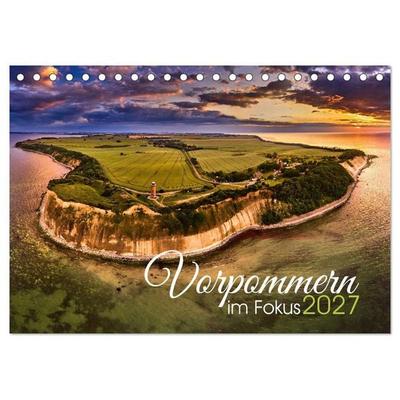 Vorpommern im Fokus (Tischkalender 2027 DIN A5 quer), CALVENDO Monatskalender
