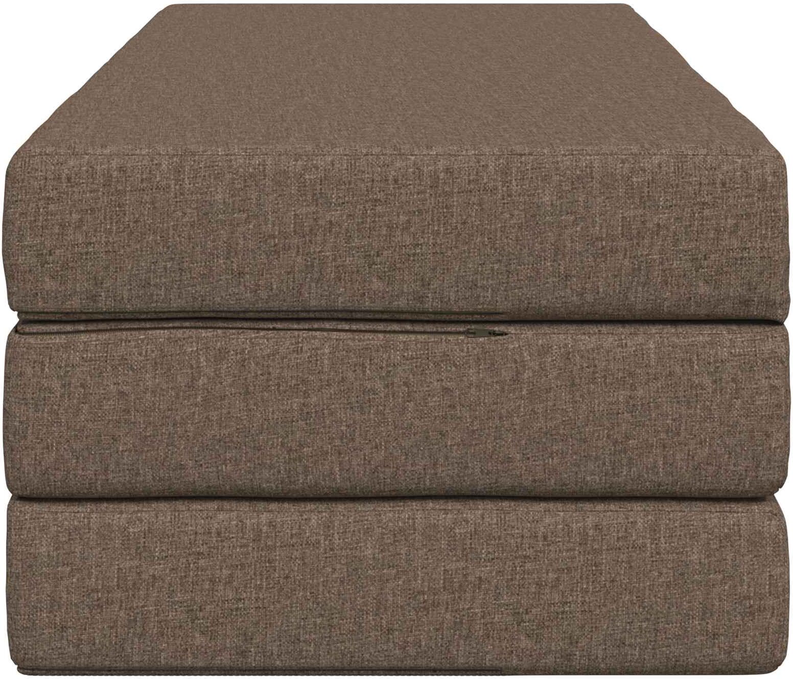 vidaXL Canapé-lit pliable 120 x 67 x 45 cm Taupe