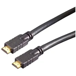 E+P HDMI (Typ A) — HDMI (Typ A) (10 m), Videokabel, Schwarz