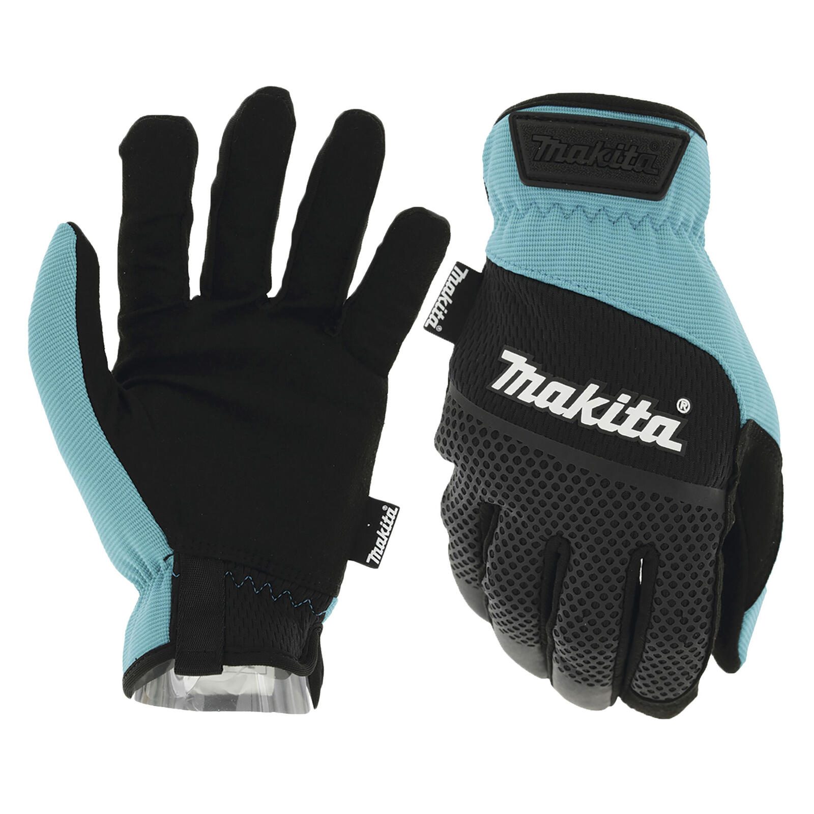 makita Arbeitshandschuhe flexibel 8 blau P-84654