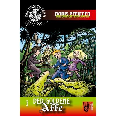 Der goldene Affe, Taschenbuch von Boris Pfeiffer, Verlag Akademie der Abenteuer, 978-3-9853010-3-4