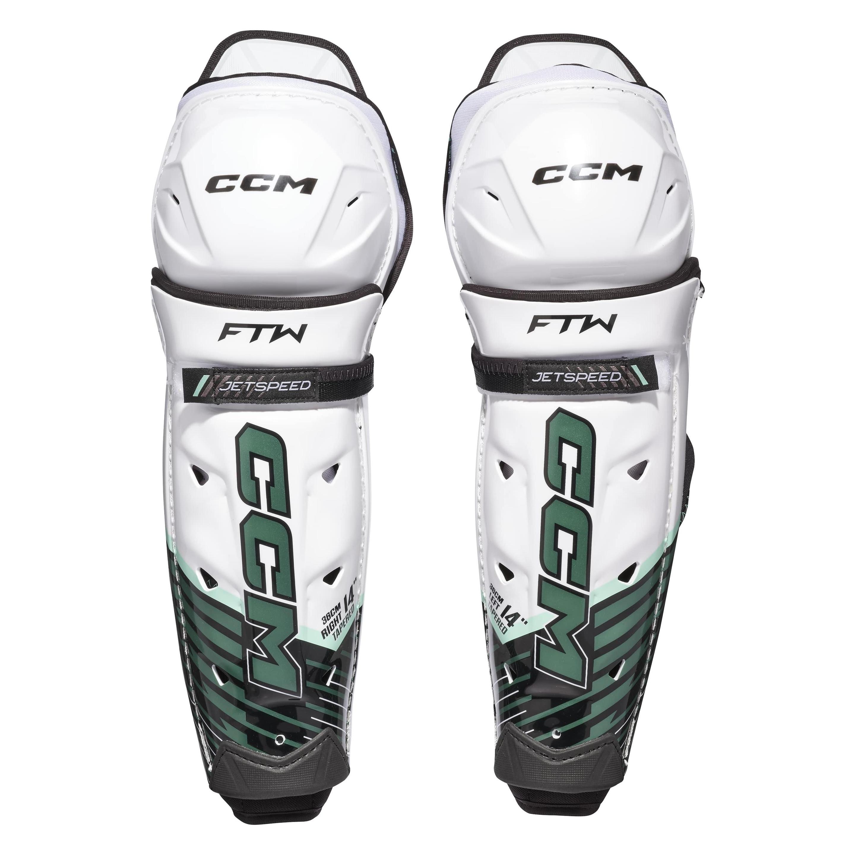CCM JetSpeed FTW SR Hockey-Schienbeinschoner für Damen (SR 12"/30 cm) (12XL) (49643230)