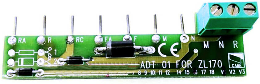 Came Ricambio Originale 119rir301 - Scheda Gestione Rallentamenti Per Quadro Zl170