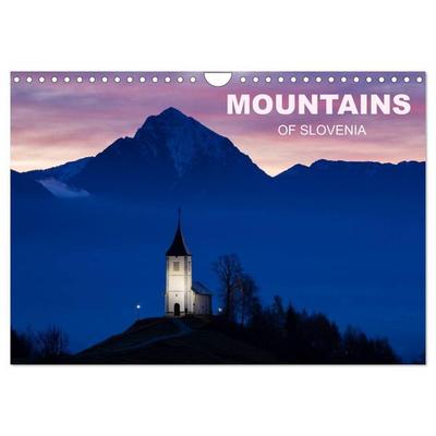 Mountains of Slovenia (Wall Calendar 2027 DIN A4 landscape), CALVENDO 12 Month Wall Calendar
