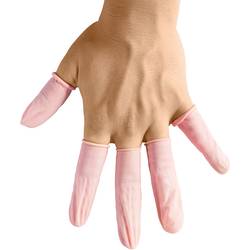 BJZ A-2813 ESD-Fingerlinge antistatisch, puderfrei Kleider-Größe: XL Latex
