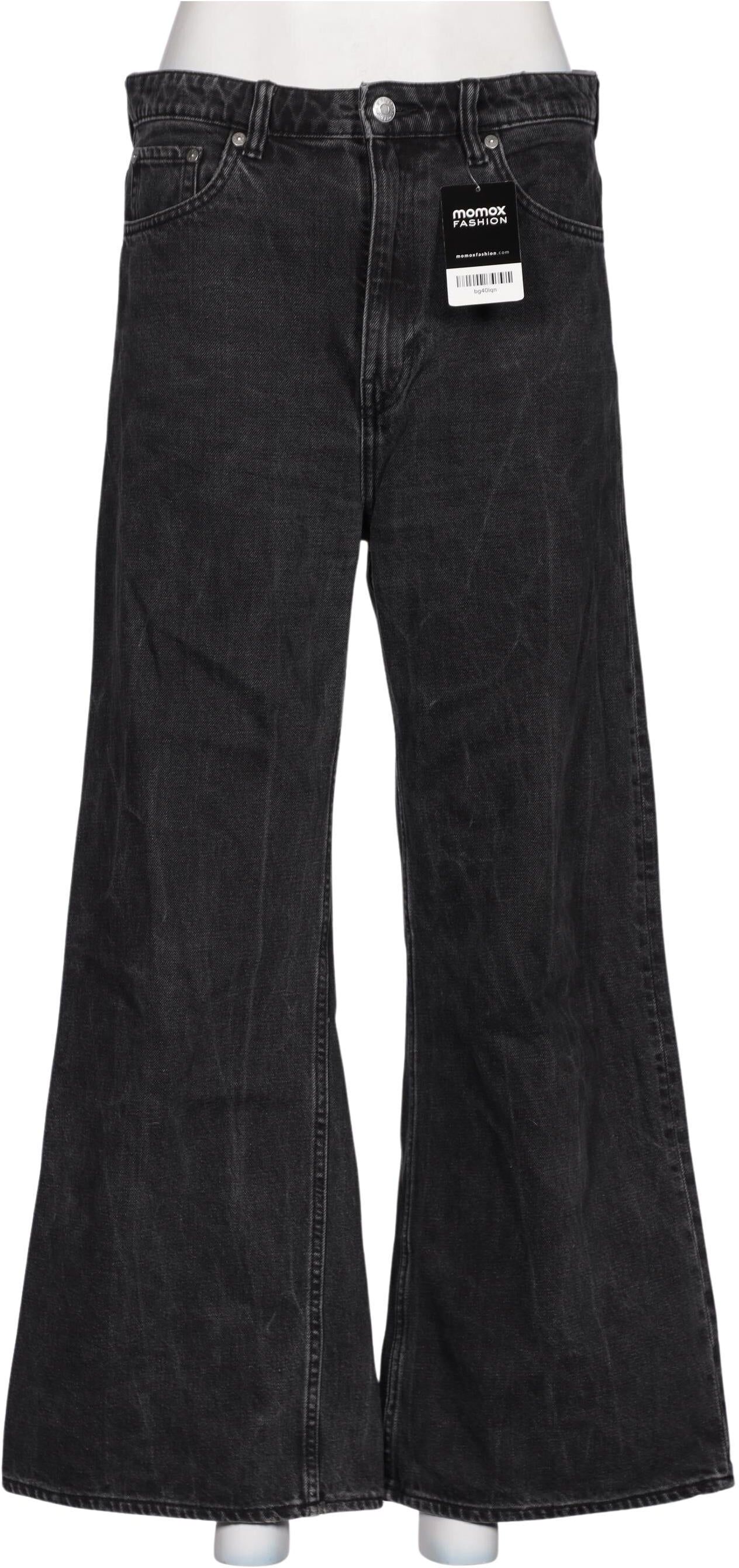 Weekday Damen Jeans, Grau, Gr. W29, Baumwolle - Second Hand