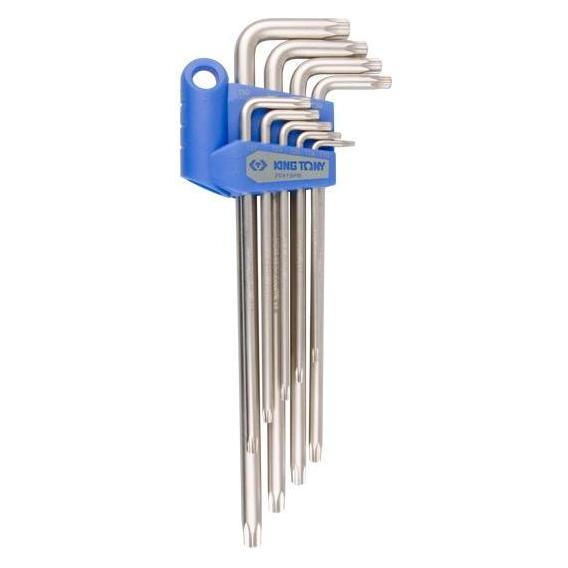 King TORX-SATZ MIT EXTRA LANGES LOCH T10 - T50 (?20419PR)