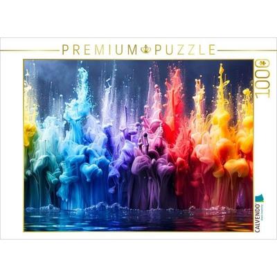 CALVENDO Puzzle Farben | 1000 Teile Lege-Größe 64x48cm Foto-Puzzle für glückliche Stunden, Game von , Calvendo Puzzle