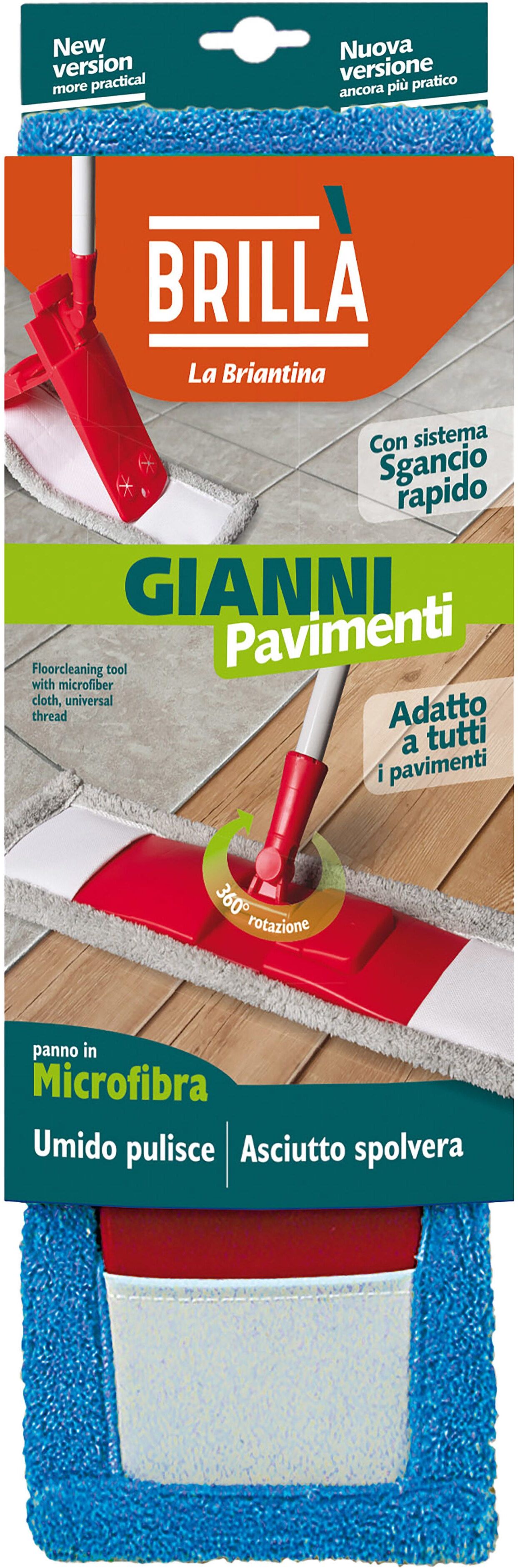 Tecnomat SPAZZOLONE GIANNI STUPENDA IN MICROFIBRA SENZA MANICO