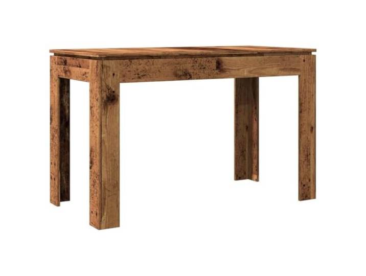 KGHERMDF Esstisch Altholz-Optik 120x60x76 cm Holzwerkstoff Robuste Tischplatte, Feuchtigkeitsbeständig, Vielseitig als Tresen- oder Bistrotisch, Leichte Reinigung