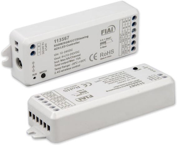Isoled Sys-Pro Funk Mesh Pwm-Controller, 1-4 Kanal, 12-24v Dc 4x3a