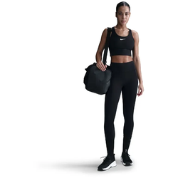 NIKE Universa Medium-Support High-Waist 7/8-Leggings Damen 010 - black/anthracite/dk smoke grey M