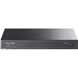 TP-Link 8-Port Gigabit Smart Switch (8 Ports), Netzwerk Switch, Schwarz