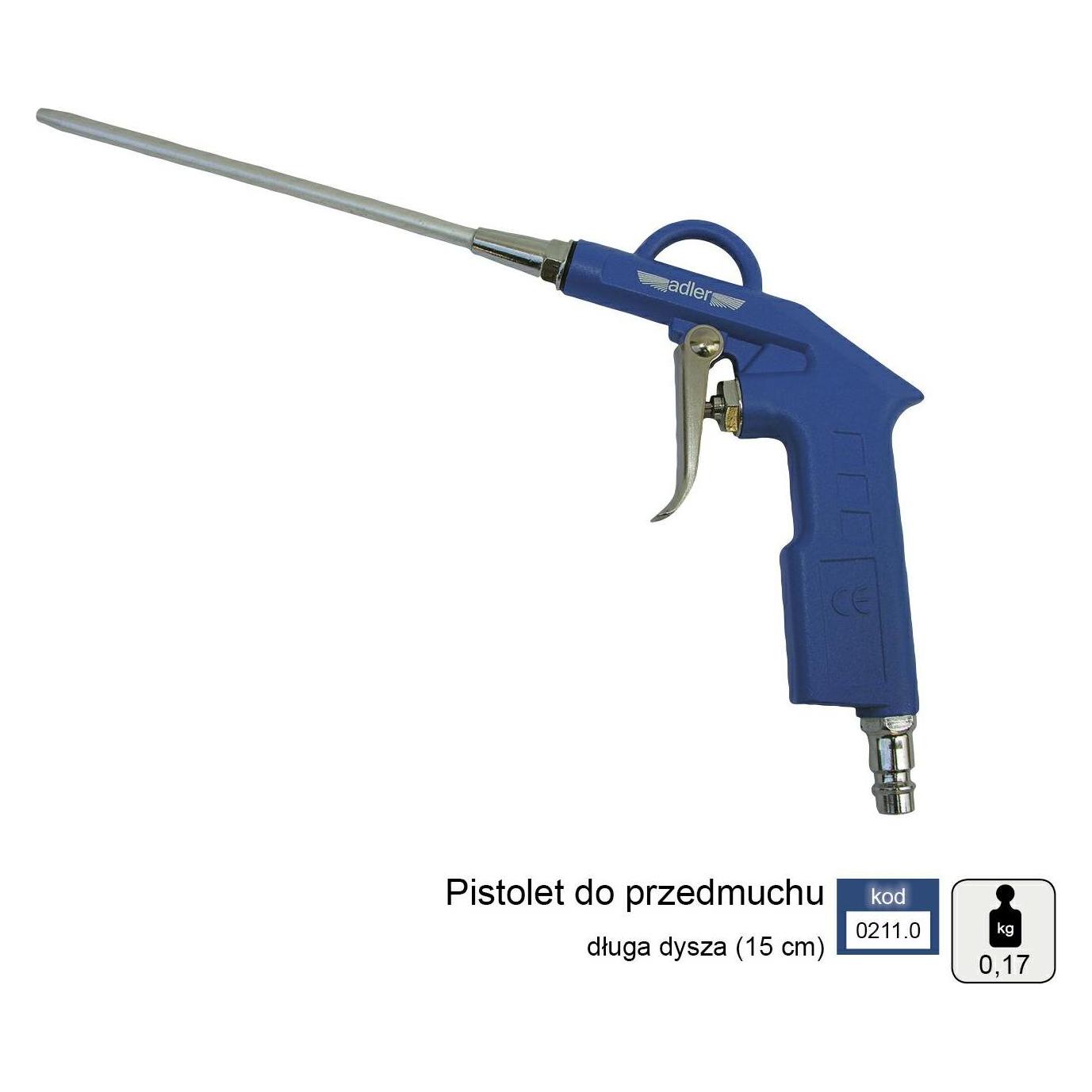 Adler Pistolet Do Przedmuchiwania 15cm (0211.0)