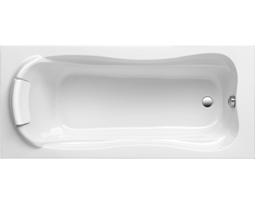 OTTOFOND Badewanne Syros 80 x 170 cm weiß glänzend glatt 900101