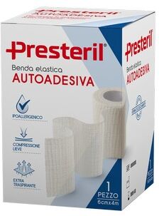 Corman Presteril Benda Elastica Autoadesiva 6 Cm X 4 M Tesi