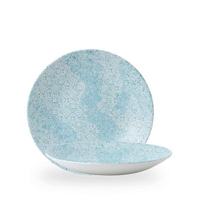 Churchill Med Tiles Aquamarine Teller Tief Coup 25,5cm