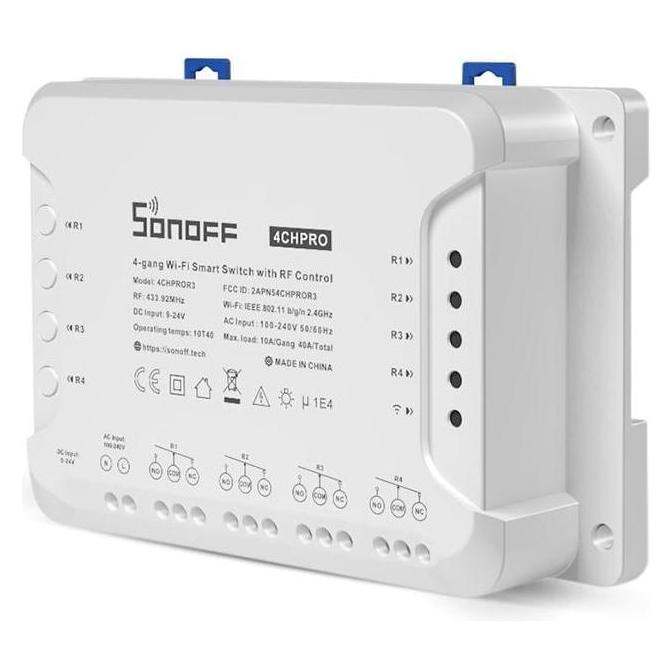 Sonoff 4CHPROR3 WLAN-Schaltaktor (Schaltaktor) (4CHPROR3)