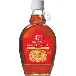 47° North Ahornsirup Single Press Amber, 250g