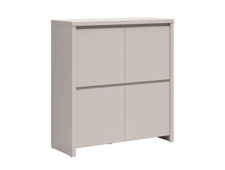 Petits-meubles Sideboard Soren Kaschmir, 105x112.5x40.5 cm, Kleinmöbel, Kommoden, Sideboards