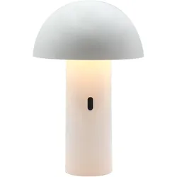 Lumisky TOD Kabellose Tischleuchte H28CM Stahl Weiss