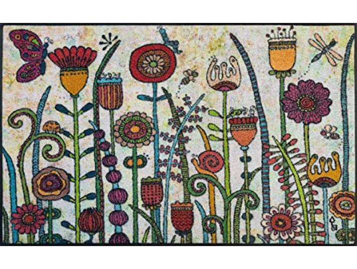 Wash+Dry Fußmatte Sonnentag 75x120cm, bunt