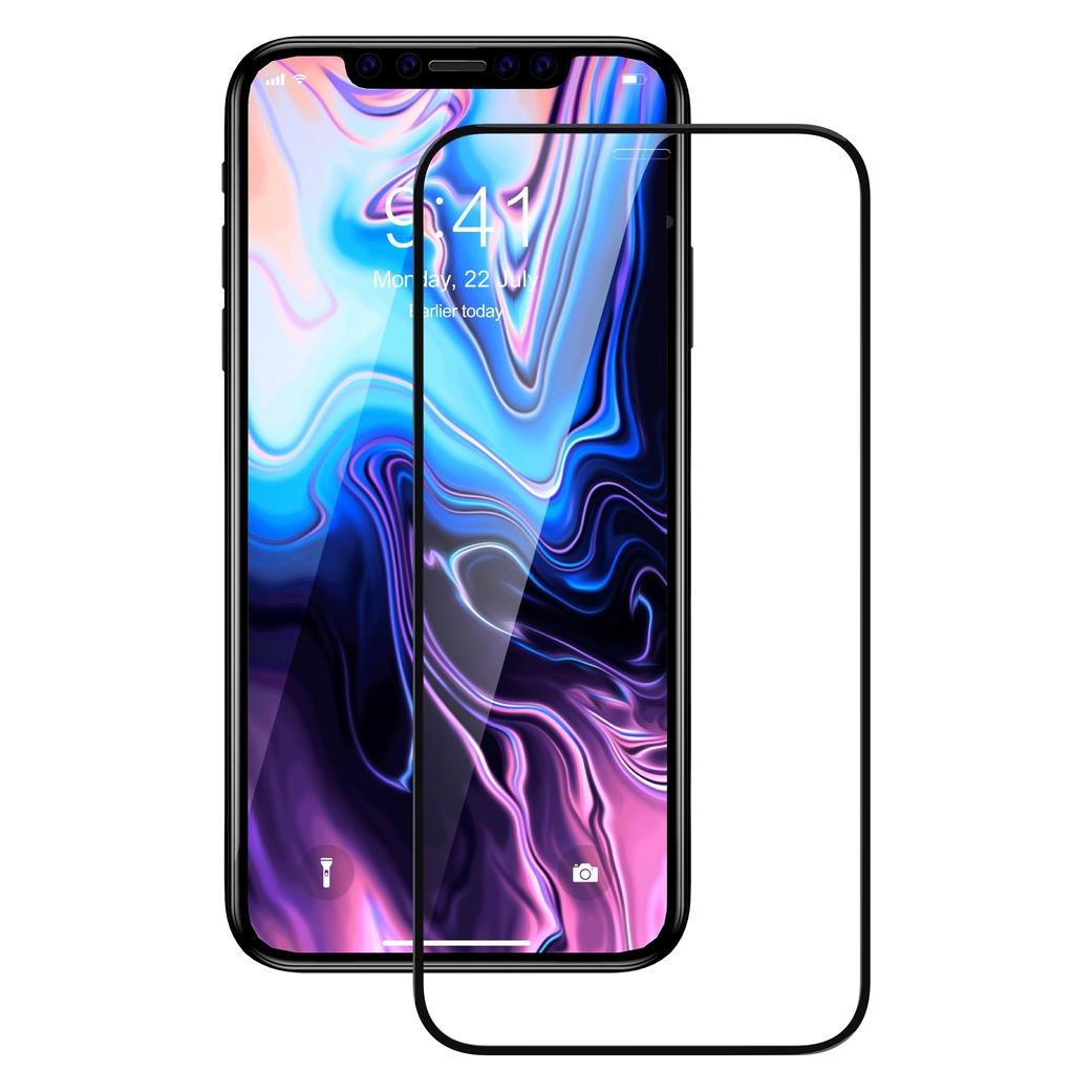 Devia Entire View full tempered glass screen protector for iPhone 11 Pro Max, 9H 0.19mm (1 Stk., Apple iPhone 11 Pro Max) (T65IP19583)