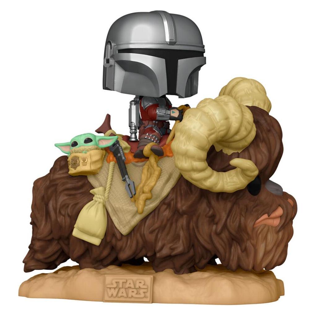 Funko POP! - Star Wars - The Mandalorian: Mandalorian on Wantha with Child (34772)