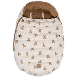 Jollein, Kinderwagen Fusssack, Fusssack gruppe 0+ 3/5 punkte Puffed - Mini Teddy Bear