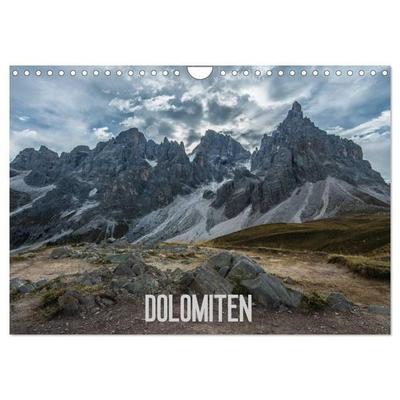 Dolomiten (Wandkalender 2027 DIN A4 quer), CALVENDO Monatskalender