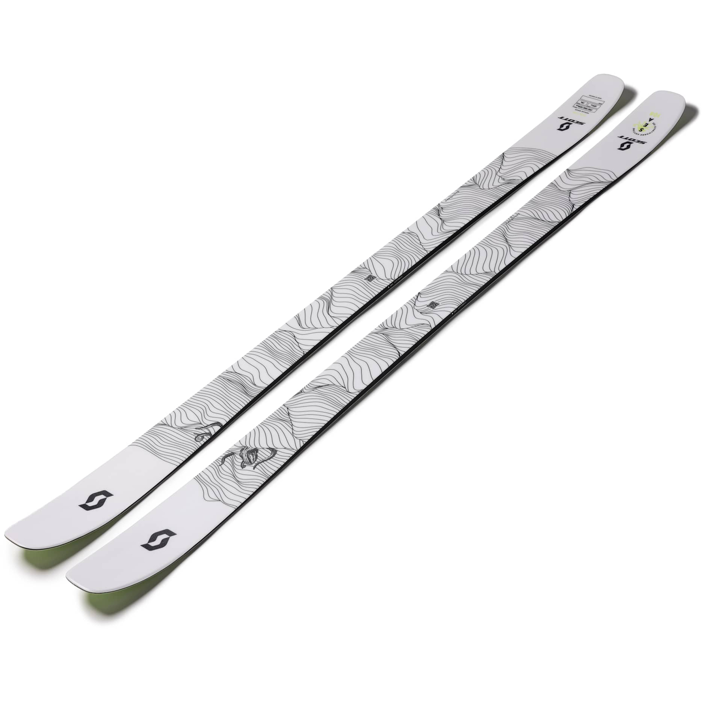 Scott Sea 108 Freerideski 26/27 Ski weiss Größe 176CM Freeride | Skifahren