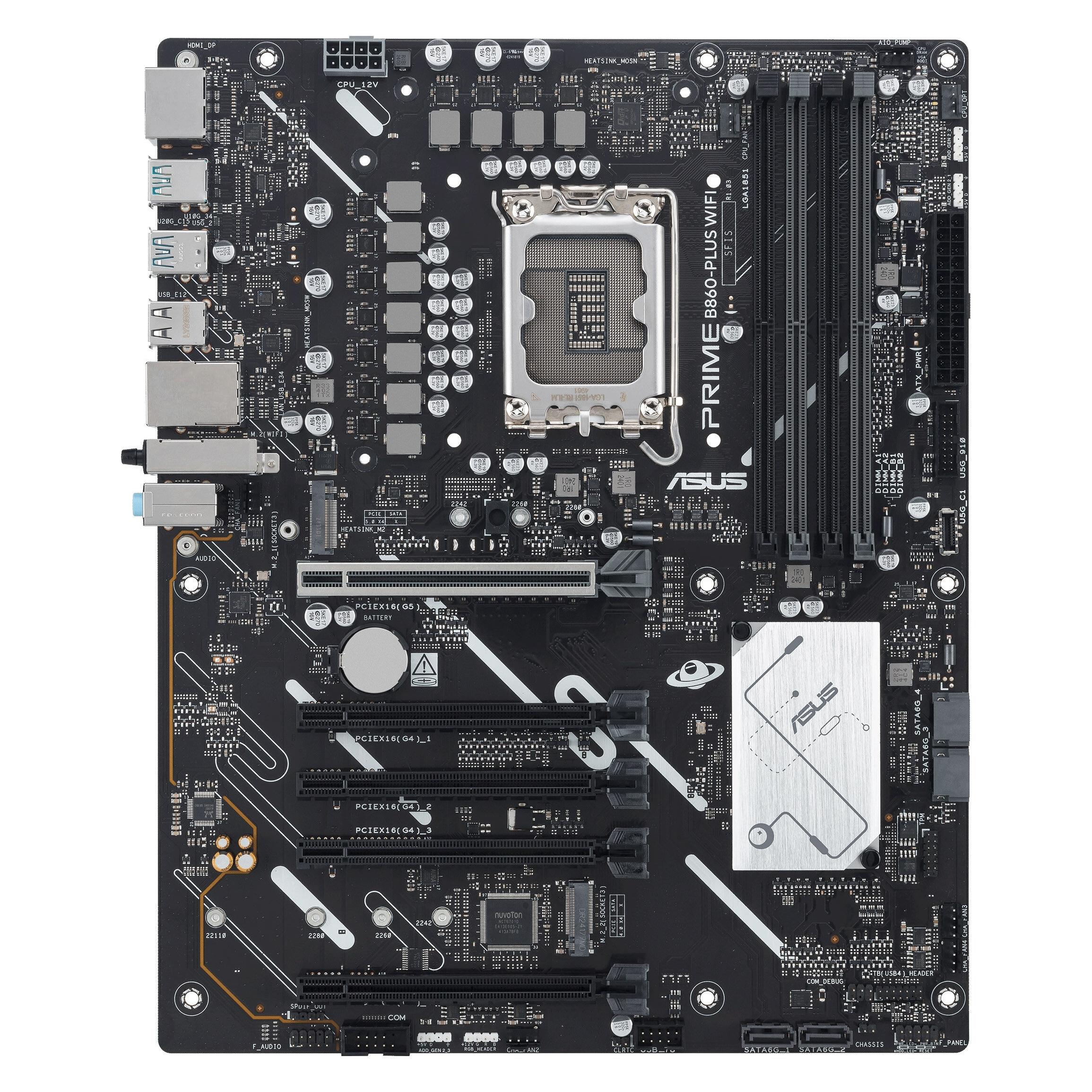 ASUS PRIME B860-PLUS WIFI (LGA 1851, Intel B860, ATX) (90MB1K50-M0EAY0)