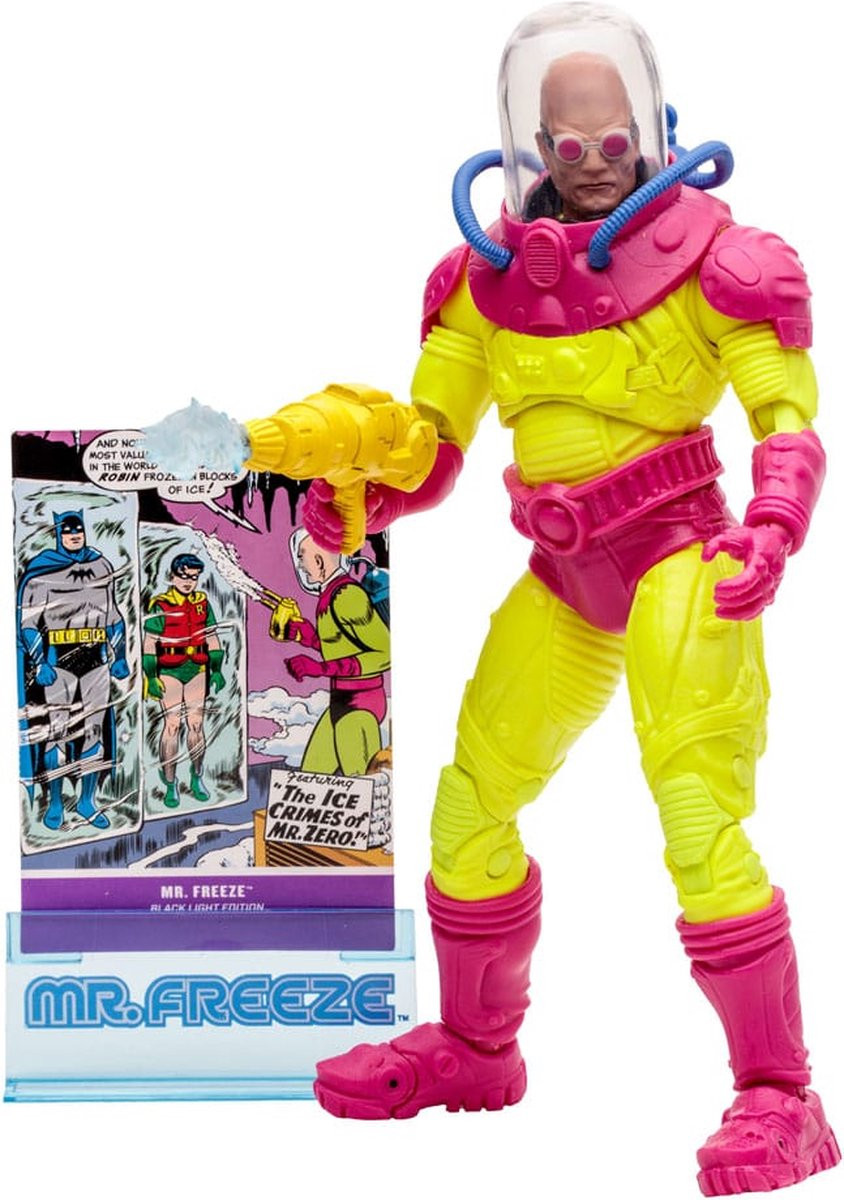McFarlane Toys DC Multiverse Action Figure Mr. Freeze Black Light Gold Label 18 cm