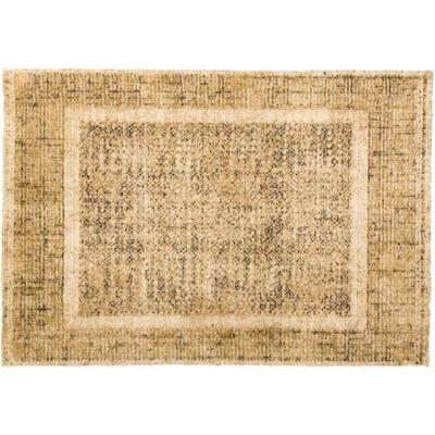 Fußmatte BARBARA BECKER "Square BB", gelb (honigfarben), B:67cm H:10mm L:110cm, Polyamid, Teppiche, Fußmatte, Schmutzfangmatte, auch als Läufergröße erhältlich