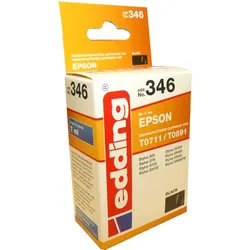 Edding für Epson T0711 Druckerpatrone – black – Alternativprodukt