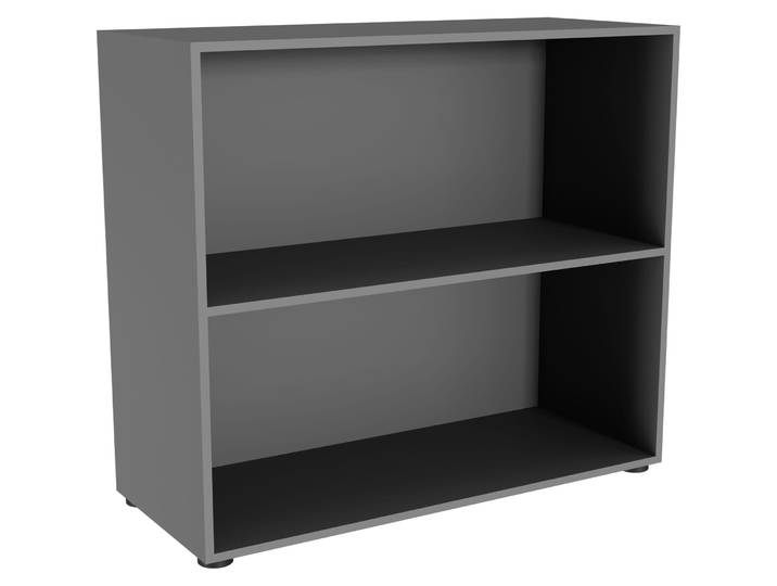 Kommode Window anthrazit Holzwerkstoff B 81 H 73 cm - Möbel Konfigurator: Traummöbel individuell zusammenstellen - Schweizer Möbelhersteller