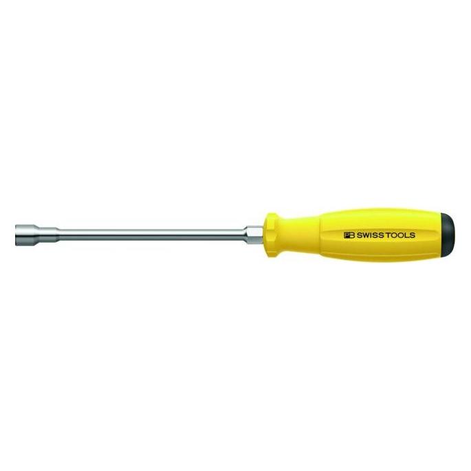 PB Swiss Tools Steckschlüssel, mit 2K-SwissGrip-Heft, ESD, 10 mm (10 mm) (PB 8200.S 10 ESD)