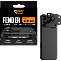 Fender Kameraschutz, Schutzfolie dunkelgrau, iPhone 18 Pro Max