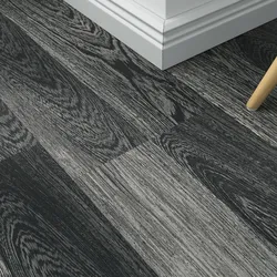 Laminat Schwarzweiß – inkl. Dämmung & Fußleisten