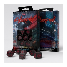 Q-Workshop Cyberpunk RPG Red Dice Set (7) - englisch 284433