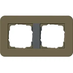Gira Abdeckrahmen 2fach 0212426