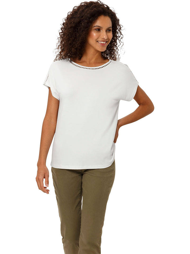 Heine Shirt in Weiß - 46