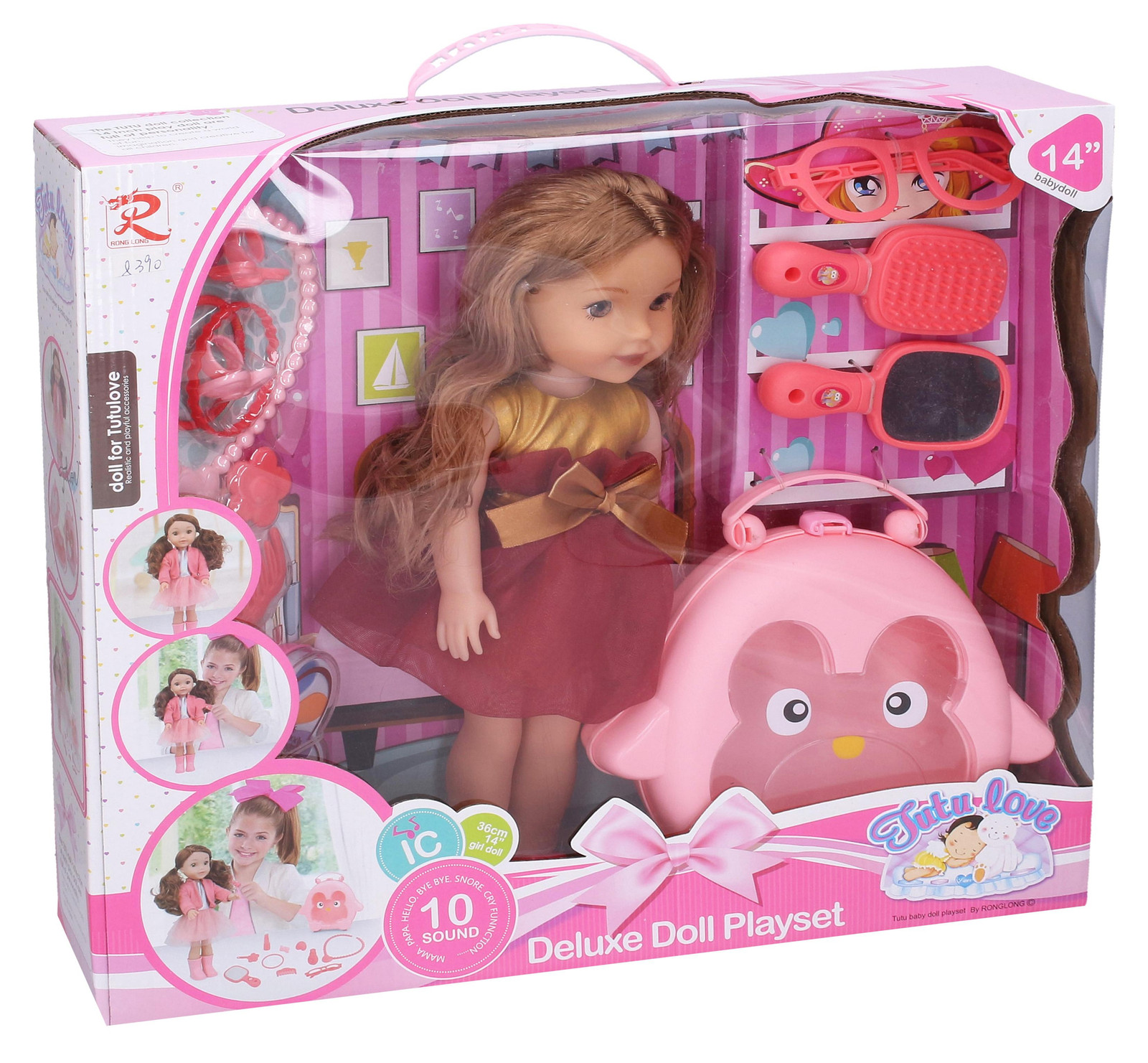 Wiky Pop met accessoires, 35 cm