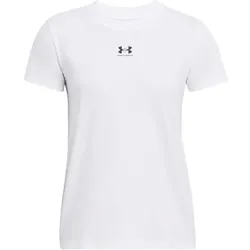 UNDER ARMOUR Damen Shirt OFF CAMPUS CORE SS, Größe XXL in Weiß Weiß
